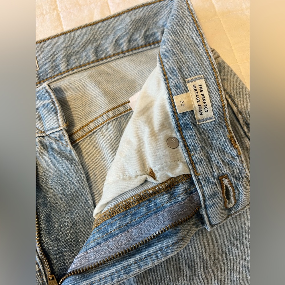 Madewell High Rise Blue Jeans Classic Denim